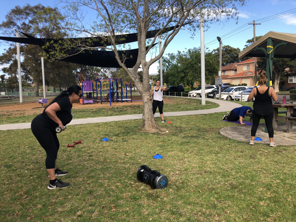 Outdoor fitness. Personal Training. Client body transformations. Personal Trainer. Womens Fitness. Block Training